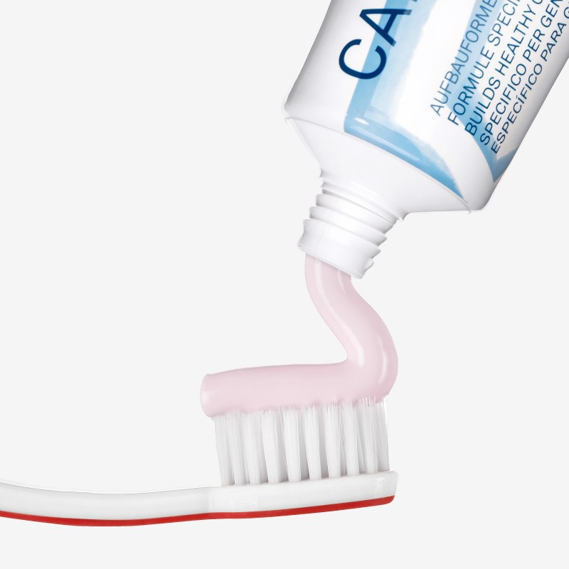 edelwhite Care Forte Zahnpasta und ultraweiche Zahnbürste